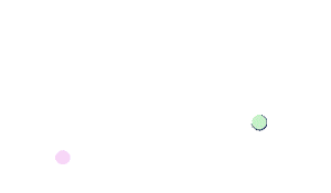 Gif animé coeurs brillants